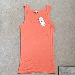 Splendid Vibrant Orange Tank Top